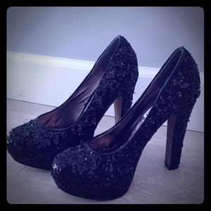 Steve Madden Black Heels